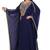 Royal Navy Blue Stitched Kaftan with Golden Handwork Embroidery – Elegant Party Wear