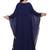 Royal Navy Blue Stitched Kaftan with Golden Handwork Embroidery – Elegant Party Wear
