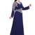 Luxury Navy Blue Stitched Handwork Embroidered Kaftan – Comfortable & Stylish