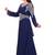 Luxury Navy Blue Stitched Handwork Embroidered Kaftan – Comfortable & Stylish