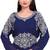 Luxury Navy Blue Stitched Handwork Embroidered Kaftan – Comfortable & Stylish