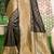Sangam prints gray assam silk woven work traditional saree