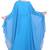 Sky Blue Stitched Kaftan with Heavy Silver Golden Embroidery – Party & Wedding Wear