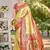 Sangam prints multi color kanjivaram silk woven work traditional saree