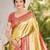 Sangam prints multi color kanjivaram silk woven work traditional saree