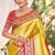 Sangam prints multi color kanjivaram silk woven work traditional saree