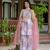 Women Gorgeous Digital Printed Chinon Fabric Straight Kurta, Sharara and Dupatta Set