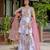 Women Gorgeous Digital Printed Chinon Fabric Straight Kurta, Sharara and Dupatta Set