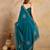 Morpeach Art Silk Embroidery swarovski work Saree with Unstitched Blouse 