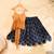 Blue lehenga top set