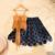 Blue lehenga top set