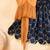 Blue lehenga top set