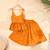 Mustard palazzo and top set