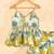 Multicolor block print sharara set