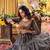 Women Gorgeous Bandhani Printed Faux Georgette Fabric Flared Gown
