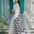 Mul cotton saree with polka dots - mono mood black