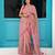 Mul cotton checked saree - peony grove