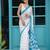 Mul cotton saree with polka dots - dot affair blue