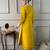 Mustard chanderi heavy thread embroidery work with printed dupatta kurta pant set