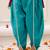 Pink woven jacquard silk kurti dhoti with dupatta set for girls