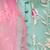 Green embroidered net lehenga choli with dupatta set for girls