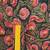 Yellow-green embroidered cotton kurta dhoti set for boys