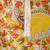 Yellow printed cotton kurta pyjama set for boys