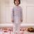 Multi embroidered cotton thread kurta pajama set for boy