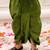 Red woven jacquard silk kurta dhoti set for boys
