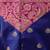 Navy woven jacquard silk kurta dhoti set for boys