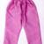 Purple embroidered silk flower kurti pent set for girls