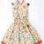 Yellow printed cotton choli with skirt set for girls