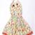 Yellow printed cotton choli with skirt set for girls