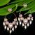 Multicolour deginer party wear earrings for woman