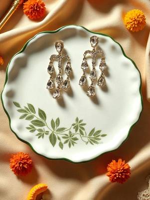 Multicolour deginer party wear earrings for woman 1