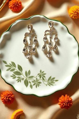 Multicolour deginer party wear earrings for woman