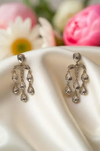 Multicolour deginer party wear earrings for woman