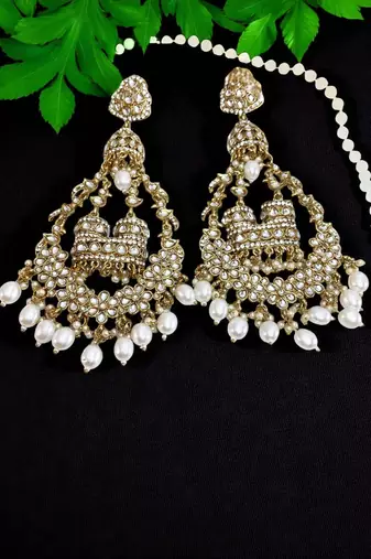 Multicolour deginer party wear earrings for woman