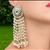 Multicolour deginer party wear earrings for woman