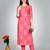  Women's Rayon Blend Floral Straight Printed Kurta Pant With Dupatta | kurta sets for woman