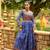 Women Gorgeous Bandhani Printed Faux Georgette Fabric Flared Gown
