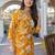  Women's Cotton Blend Floral Straight Printed Kurta Pant With Dupatta | kurta sets for woman
