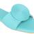 Turquiose solid leather flats