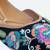 Black embroidered leather juttis