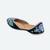 Black embroidered leather juttis