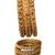 Royal antique finish bangles set, floral filigree design with ruby & emerald accents 6 pcs set