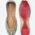 Gold mirror embroidered leather juttis