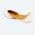 White embroidered leather juttis