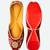 Maroon embroidered leather juttis