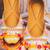 Multicolor embroidered leather juttis